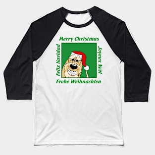 Spinone Italiano Christmas Baseball T-Shirt